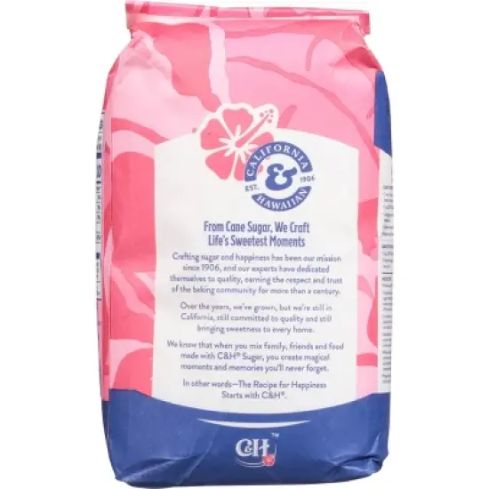 C&H Premium Pure Cane Granulated Sugar - 4lbs image {4}