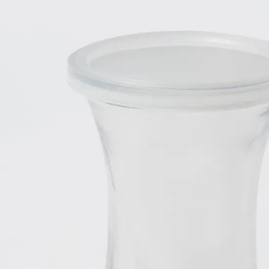 32oz Glass Carafe with Lid - Threshold&trade;: Dishwasher-Safe Juice Container, Traditional Style, Cold Beverage Server image {2}