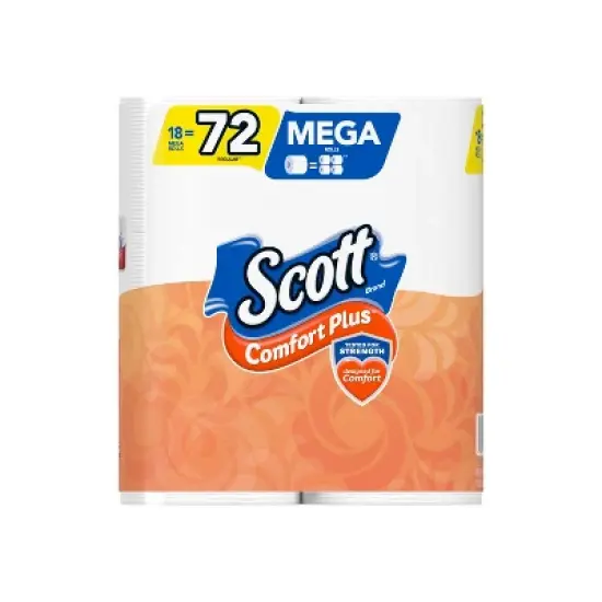 Scott ComfortPlus Septic-Safe 1-Ply Toilet Paper image {8}