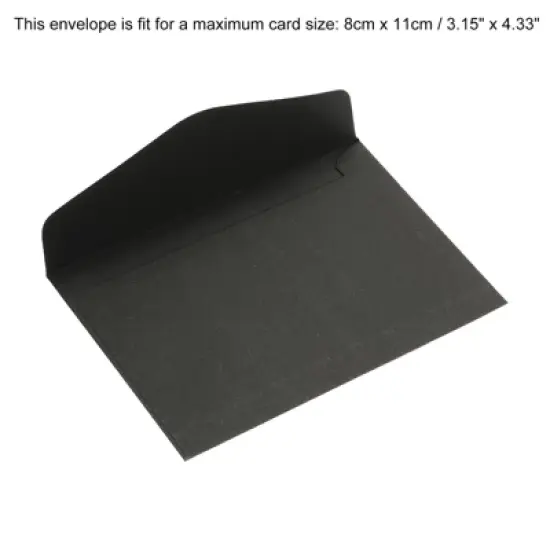 Unique Bargains Greeting Notes Party Paper Blank Business Card Holder Mini Envelopes image {3}