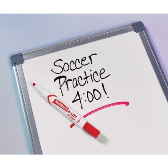 Avery Marks-A-Lot Desk-Style Dry Erase Marker Chisel Tip Assorted 8/Set 24411 image {7}