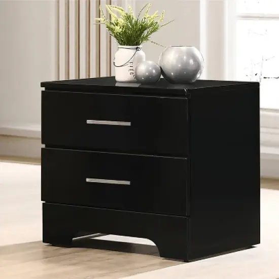 Spyna 2 Drawers Nightstand - HOMES: Inside + Out image {5}