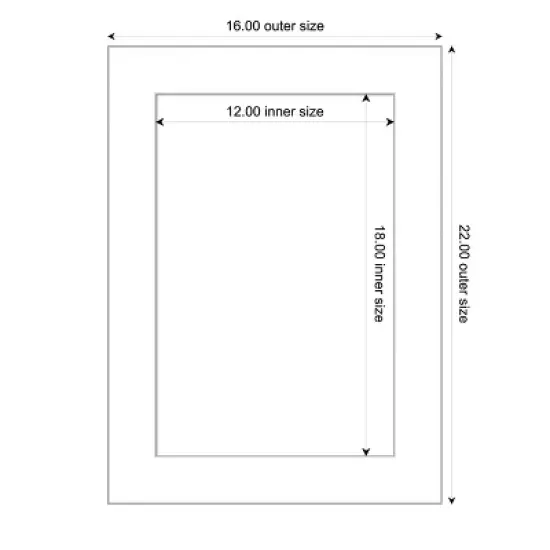 Amanti Art Wedge White Framed Dry Erase Magnetic Board image {4}