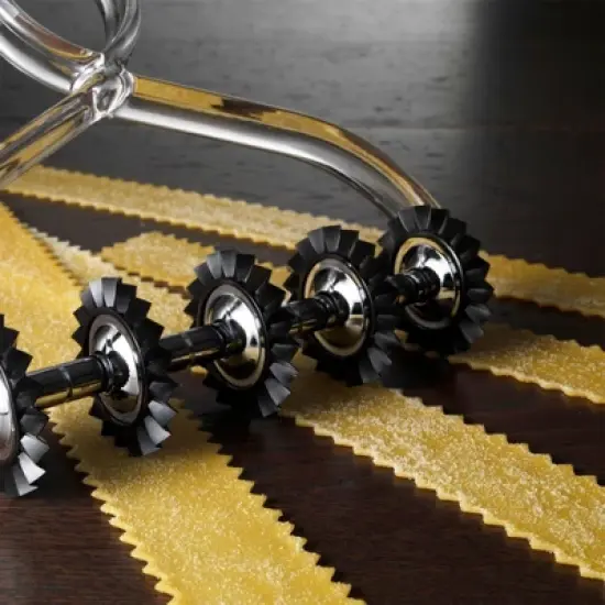 Marcato Atlas Pasta Bike Cutter with Interchangeable Wheels, Made in Italy image {5}