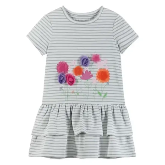 Andy & Evan  Toddler  Flowered Dress. image {2}