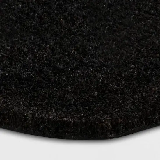 1'6"x2'6" Cat Coir Doormat Black - Hyde and EEK! Boutique&trade; image {2}