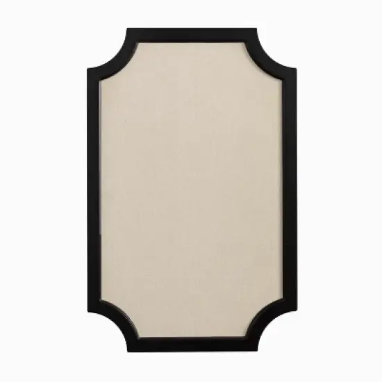 Kate & Laurel All Things Decor Hogan Framed Scalloped Decorative Wall Pinboard image {4}