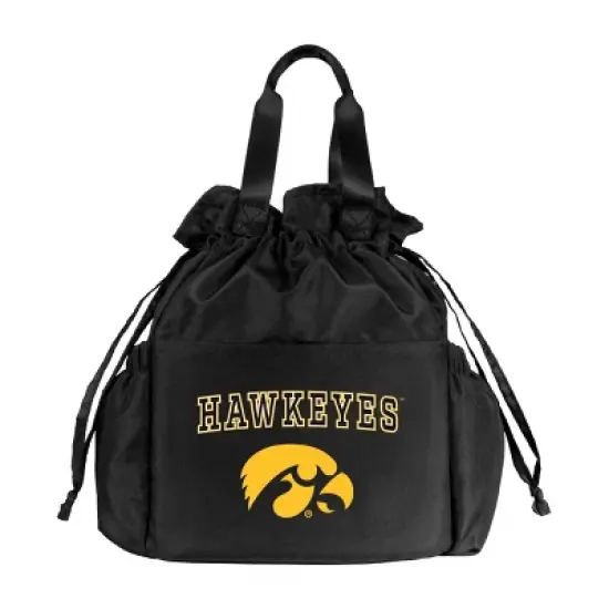 NCAA Iowa Hawkeyes Lunch Cooler: Soft-Sided Polyester, Holds 12 Cans image {1}