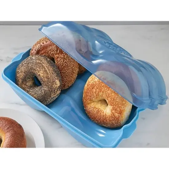 Fresh Keeper  Reusable Air Tight Bagel Storage Container image {2}