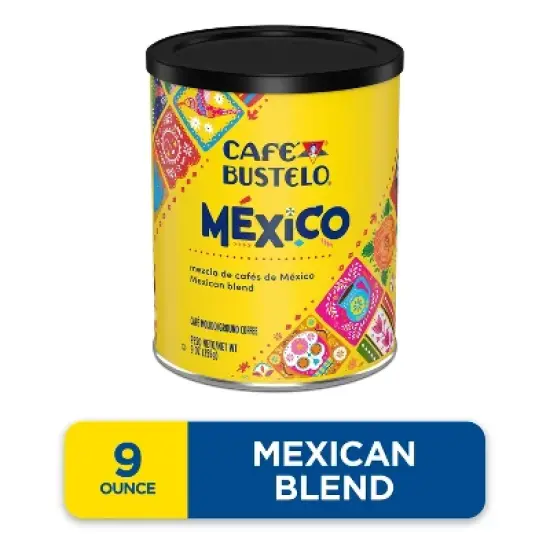 Caf&eacute; Bustelo M&eacute;xico Dark Roast Ground Coffee - 9oz image {2}