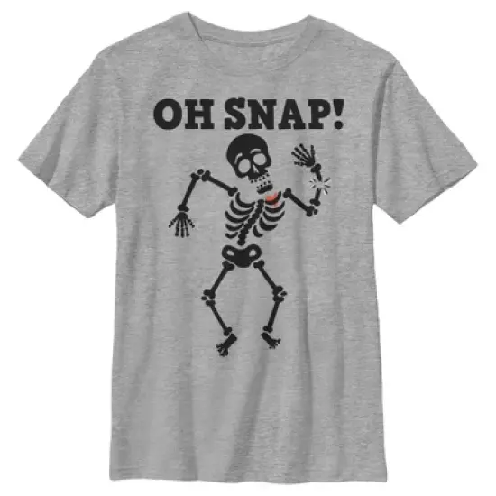Boy's Lost Gods Halloween Oh Snap T-Shirt image {4}