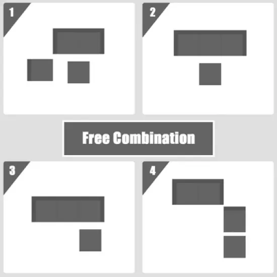 Tangkula 4PCS Rattan Patio Conversation Furniture Set Yard Outdoor w/ Black Cushion image {3}