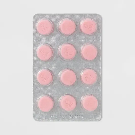 Gas Relief Extra Strength 125mg Chewable Tablets - Cherry Cr&egrave;me - 48ct - up&up&trade; image {3}