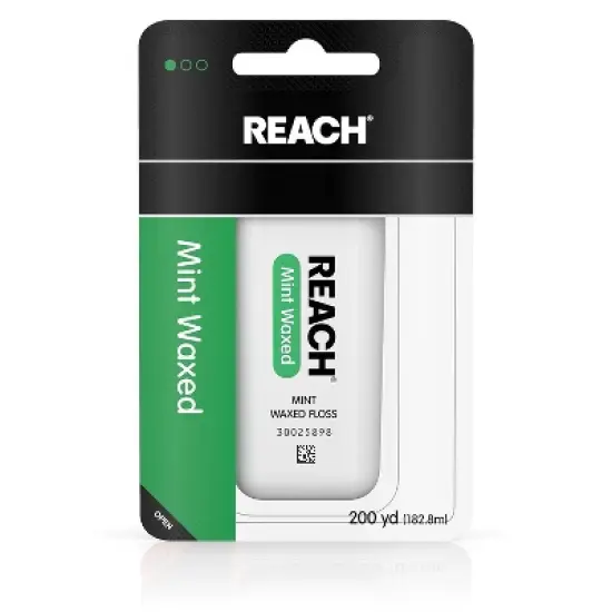 Reach Waxed Dental Floss Mint, 200 yd image {6}