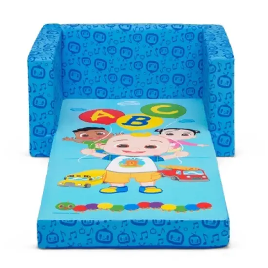 Delta Children Kids' CoComelon Cozee 2-in-1 Convertible Flip-Out Chair image {8}