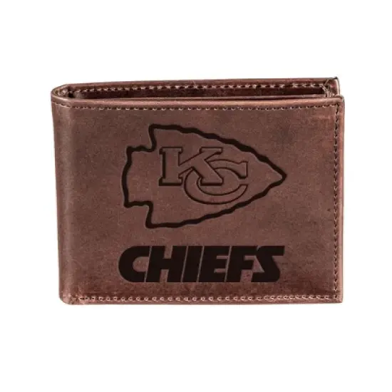 Evergreen Kansas City Chiefs Bi-Fold Wallet, Brown image {1}