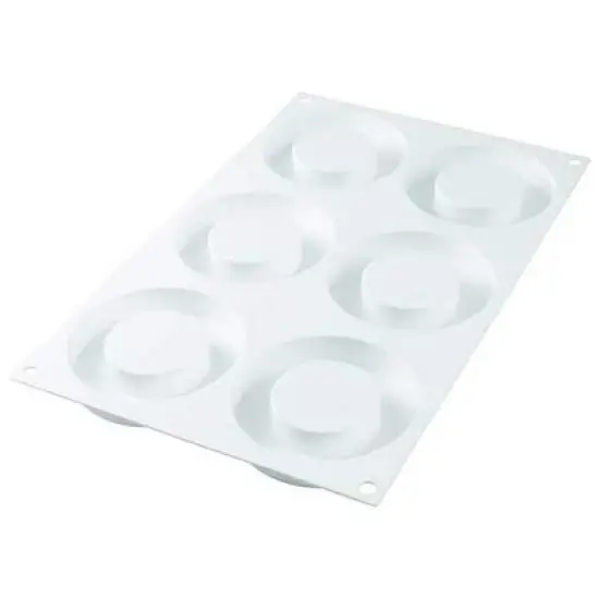 Silikomart The-Ring-65 Set of 2 Silicone Molds with 1 Plastic Cutter image {1}