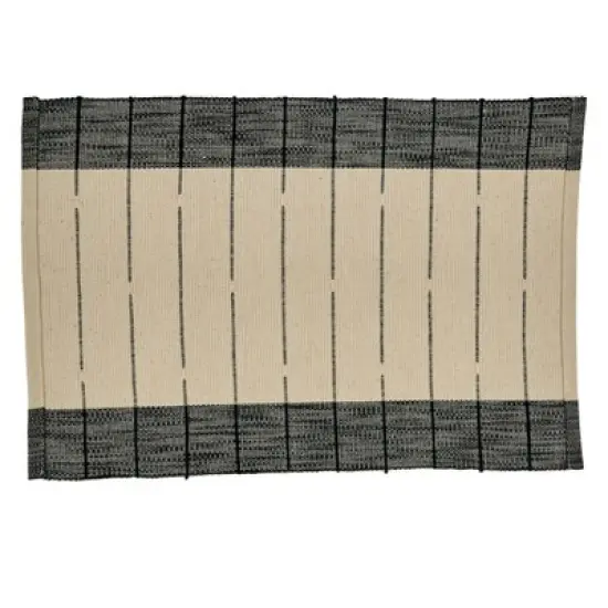Saro Lifestyle Thin Stripe Design Table Mats image {1}