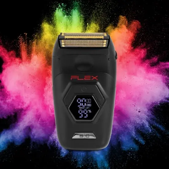 StyleCraft Flex Foil Shaver Professional Super-Torque Motor, Digital LCD Display, Micro-Trimmer Blade image {9}