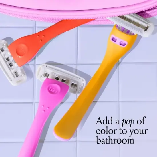 Billie Sunburst Mix Women 3 Blade Disposable Razor - 3ct image {7}