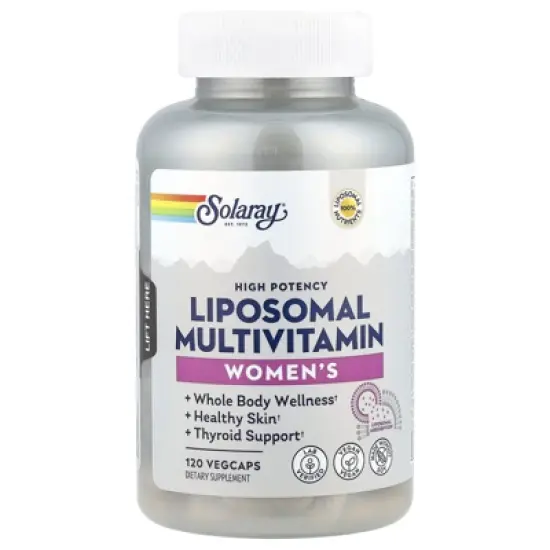Solaray High Potency Women's Liposomal Multivitamin, 120 VegCaps image {4}