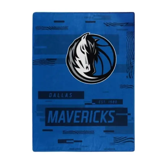 NBA Dallas Mavericks Digitized 60 x 80 Raschel Throw Blanket image {3}