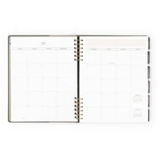 Altitude 8.5"x11" 2025-2026 Weekly/Monthly Planner Dark Sage and Warm Gray, Teacher Supplies image {9}