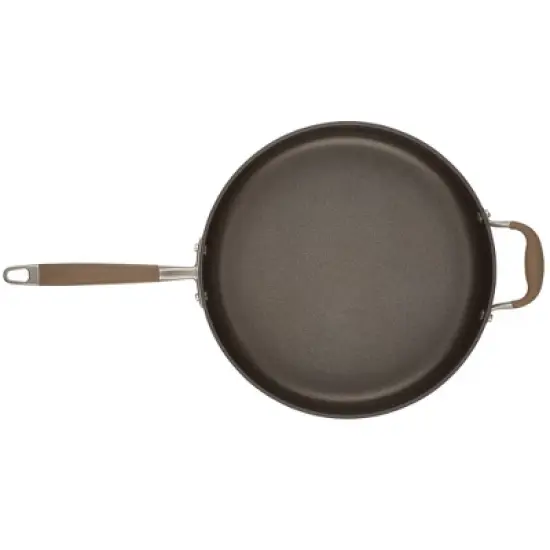 Anolon Advanced Home 5qt Covered Saute with Helper Handles Bronze image {9}