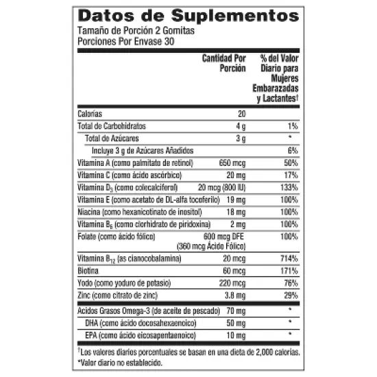 Centrum DHA and Folic Acid Prenatal Multivitamin Gummies - Mixed Berry/Orange - 60ct image {6}