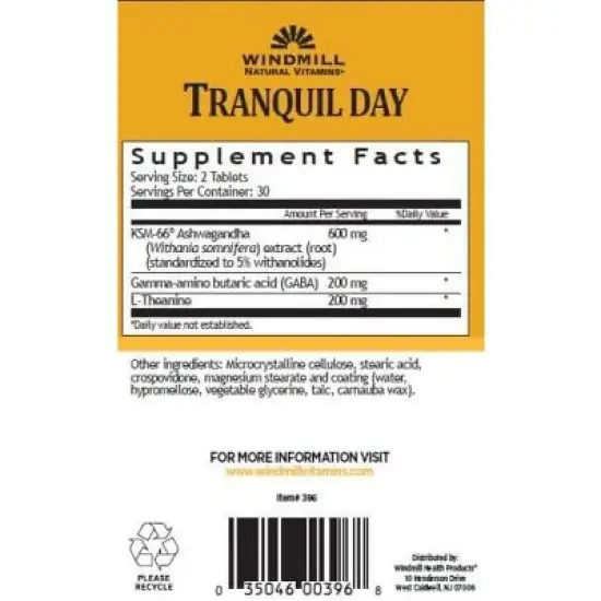 Windmill Quick Melt Vitamin B-12 5000 MCG Dietary Supplement 60 Ct image {3}