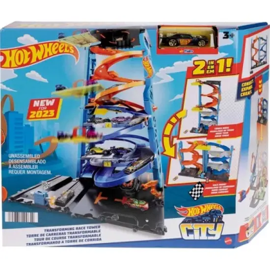 Hot Wheels City Transforming Race Tower image {2}