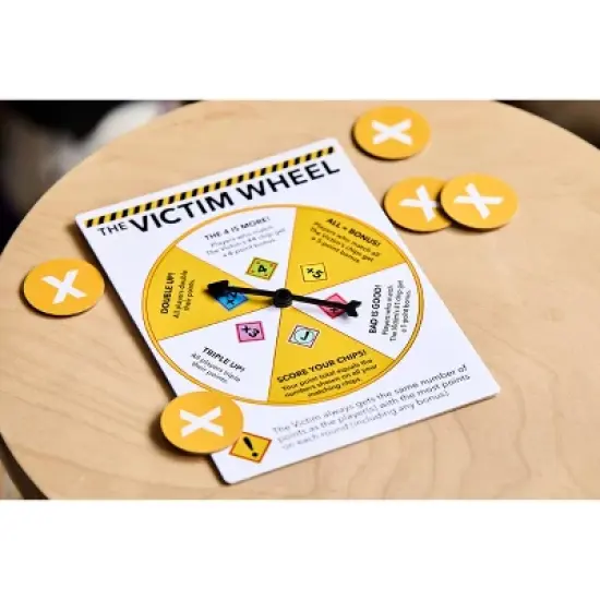 Moose Games The Worst-Case Scenario Card Game - Bonus Edition: Creative Thinking, Cards & Spinner, 3-6 Players image {9}