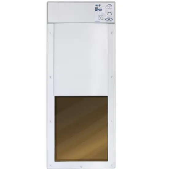 Large Opening Power Pet Door - Wi-Fi Smartphone Controlled image {1}