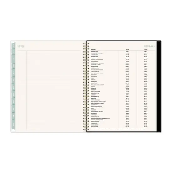 Blue Sky Brook Gossen Planner 8.5"x11" Weekly/Monthly Wirebound (15 Month) Happy Daisies Undated image {8}