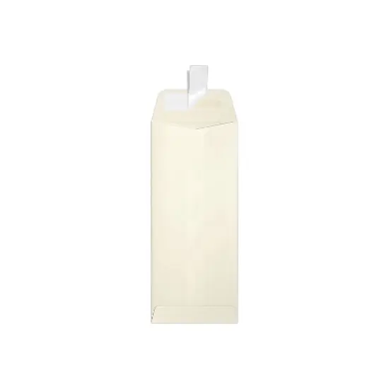 JAM Paper Self Seal Policy Envelope 4 1/8" x 9 1/2" Natural Linen 50/Pack (7716-NLI-50) image {2}