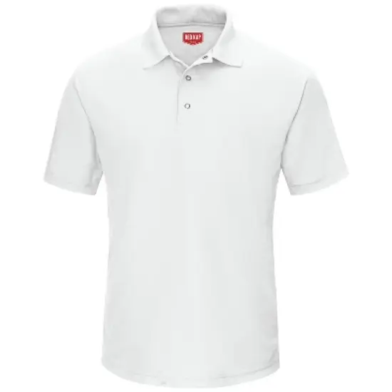 Red Kap&reg; Men's Short Sleeve Performance Knit&reg; Gripper-Front Polo image {4}