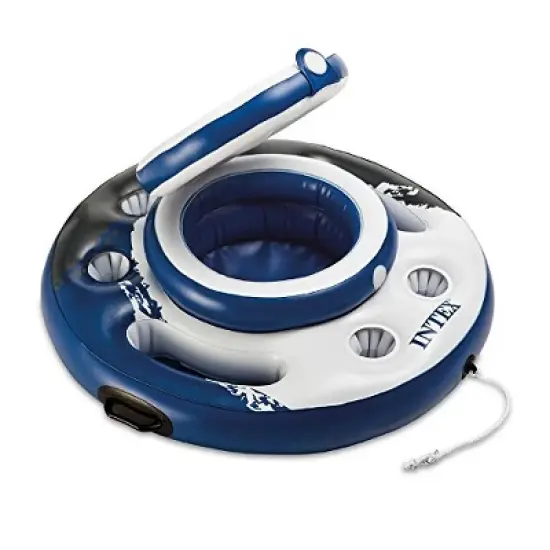 Intex Mega Chill, Inflatable Floating Cooler, 35" Diameter image {1}