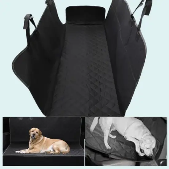 Unique Bargains Waterproof Dog Car Seat Cover for Back Seat 1 Pc image {2}