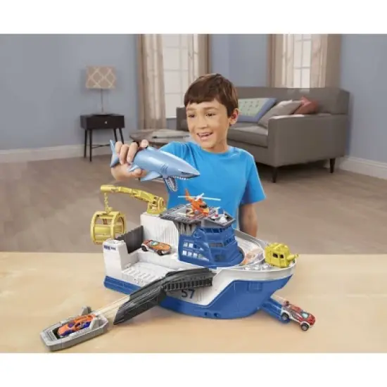 Matchbox Marine Rescue Shark Ship image {1}