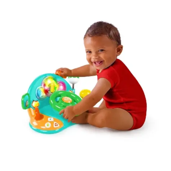 Bright Starts Lights & Colors Driver Steering Wheel Baby Toy image {2}