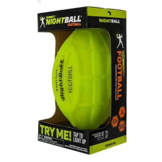 NightBall LED Light Up Football - Green image {3}