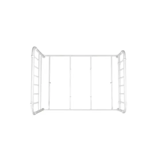 Full Emilia White Metal Bed White - Room & Joy image {4}