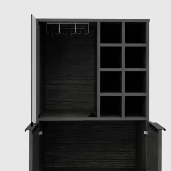 Aster Bar Cabinet Smokey Oak - RST Brands image {3}