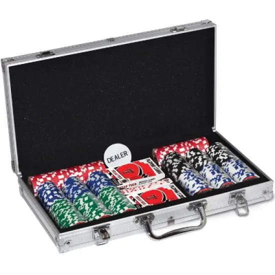 MasterPieces 300 Piece Poker Chip Set - NCAA Texas Tech Red Raiders image {3}