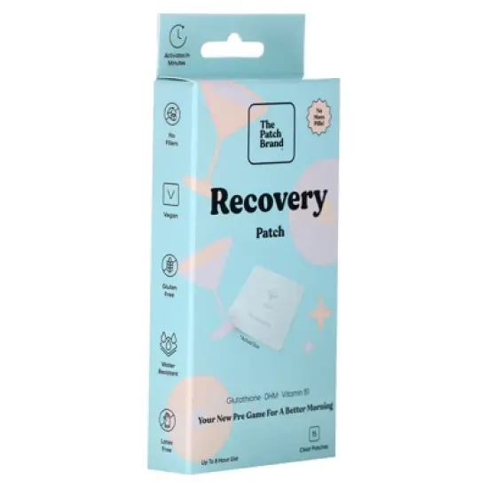 The Patch Brand Recovery Patch, 15 Clear Patches image {3}