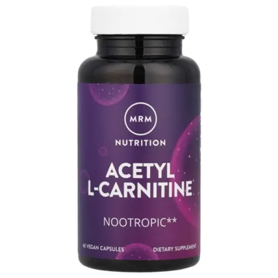 MRM Nutrition Acetyl L-Carnitine, 60 Vegan Capsules image {4}