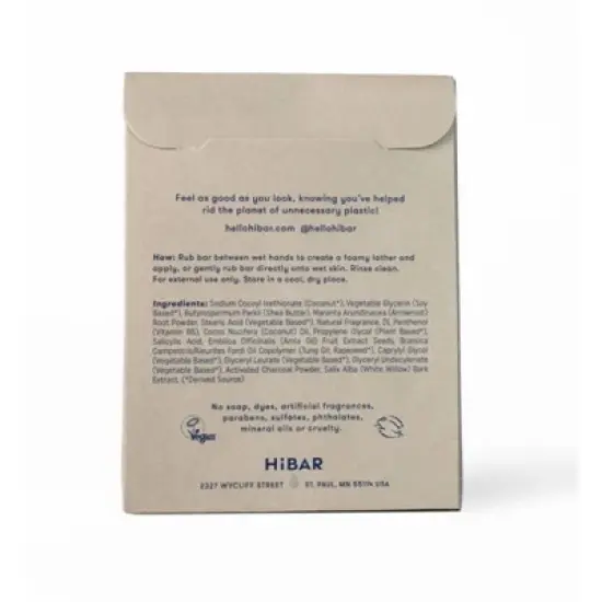 HiBAR Soap-Free Body Wash - Clarify - 3oz image {1}