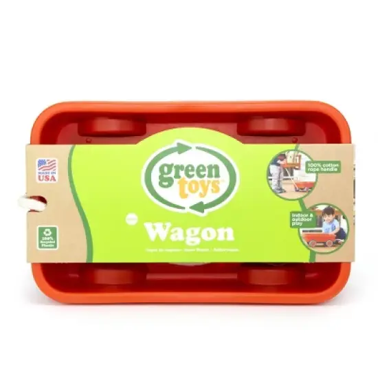 Green Toys Wagon - Orange image {3}