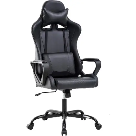 FDW Office Chair Gaming Chair Desk Chair Executive Chair with Lumbar Support Adjustable Stool Swivel Rolling Computer Chair image {7}