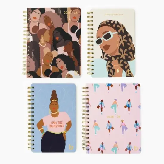 Be Rooted Be Rooted 7"x9" Academic Planner 2025 - 26 All Over Print Purple image {6}